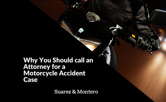 Why You Should Call An Attorney For A Motorcycle Accident Case