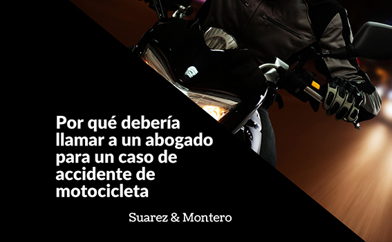 Por Que Deberia Llamar A Un Abogado Para Un Caso De Accidente De Motocicleta