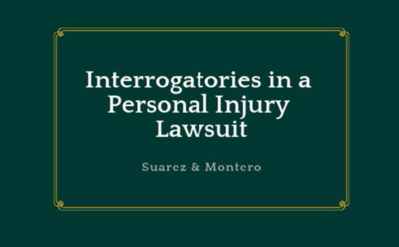 Interrogatories In A Personal Injury Lawsuit English