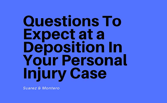 Questions To Expect At A Deposition In Your Pi Cas English
