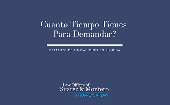 Statute Of Limitations Spanish