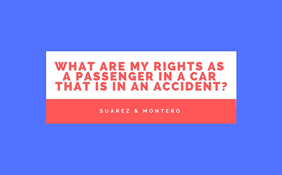 What Are My Rights As A Passenger In A Car That Has Been In An Accident English