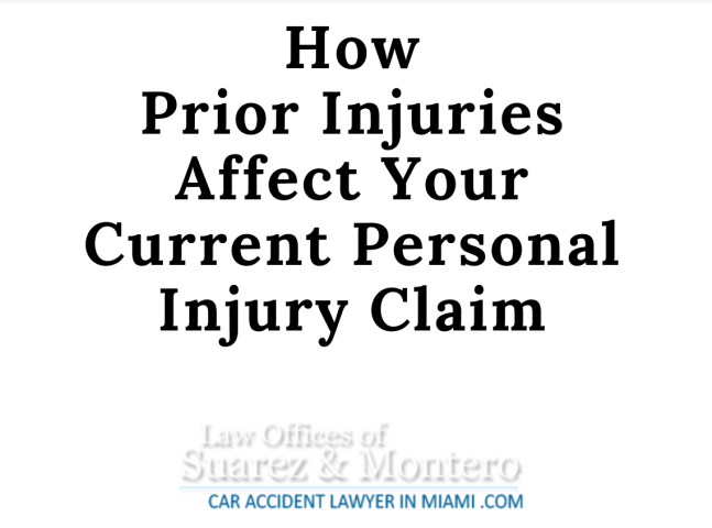 How Prior Injuries