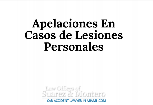 Appeals Spanish