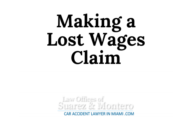 Making A Lost Wages