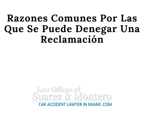 Common Reason Spanish