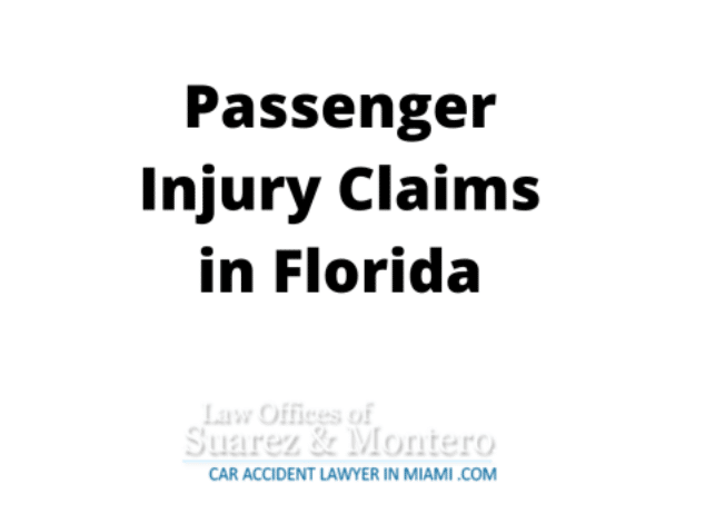 Passenger Injury Claims