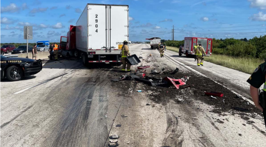 Man Killed In Crash On I-95 Near Hollywood