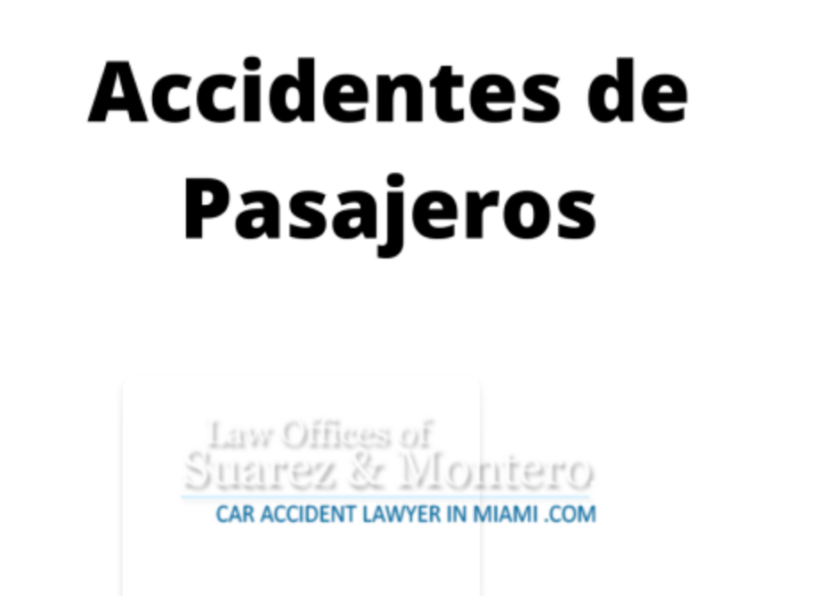 Pasenger Accident Spanish
