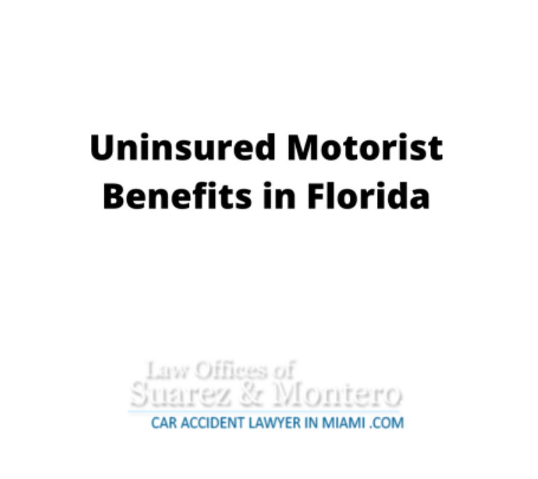 Uninsured Motorist Benefits In Florida
