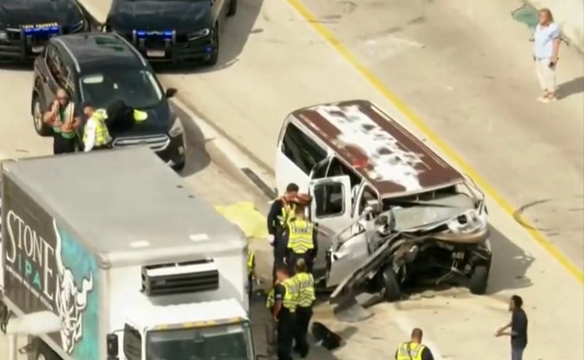 Woman Dead, 8 Others Injured In Turnpike Crash