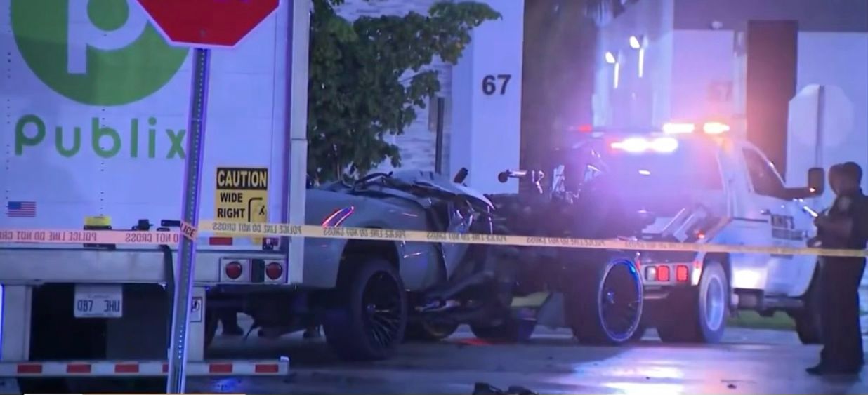 Driver Killed In Crash Involving Publix Truck In Miami Gardens