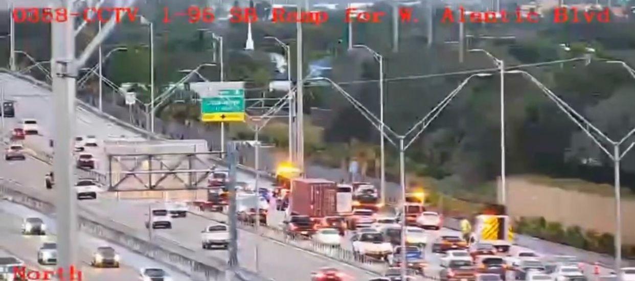 Northbound I-95 Lanes Reopen In Pompano Beach After Deadly Crash