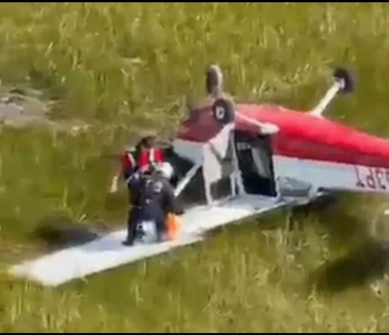 Plane Crash In Everglades: Two Rescued By Helicopter Hoist