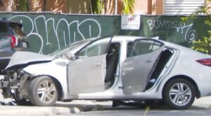 3 in custody after armed carjacking leads to crash, police chase in Miami
