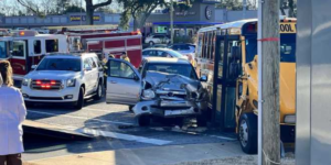 One Woman Dead After Multi-Vehicle Bus Accident in Flagami