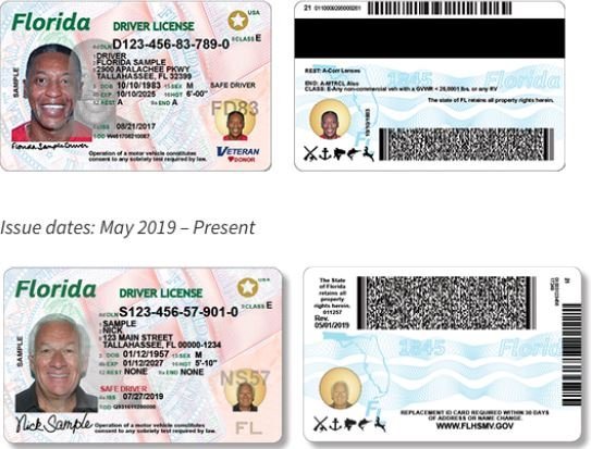 new-floridas-drivers-license-with-new-security-features-for-2019