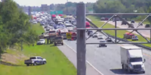 Miami-Dade Officer Hospitalized After Crash on Turnpike Extension