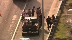 Pedestrian injured after possible road rage incident on Turnpike near SR 826