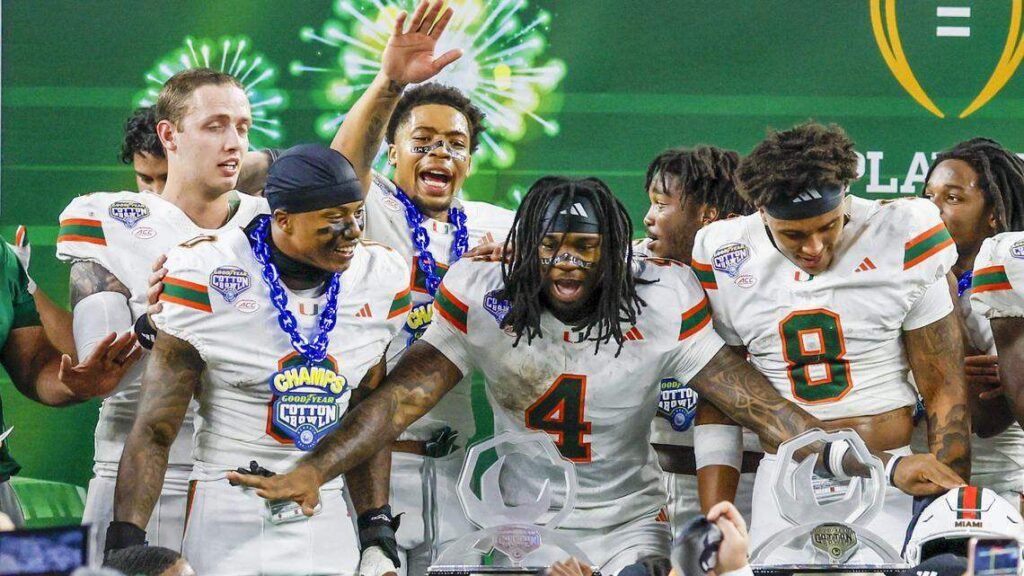 Miami beats defending national champ